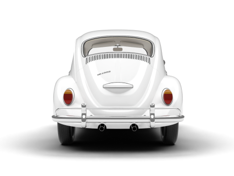 Volkswagen Beetle 1300 1963 3D Model