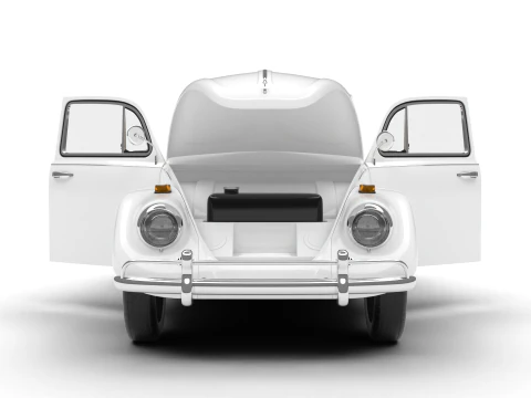 Volkswagen Beetle 1300 1963 HQ 3D Model
