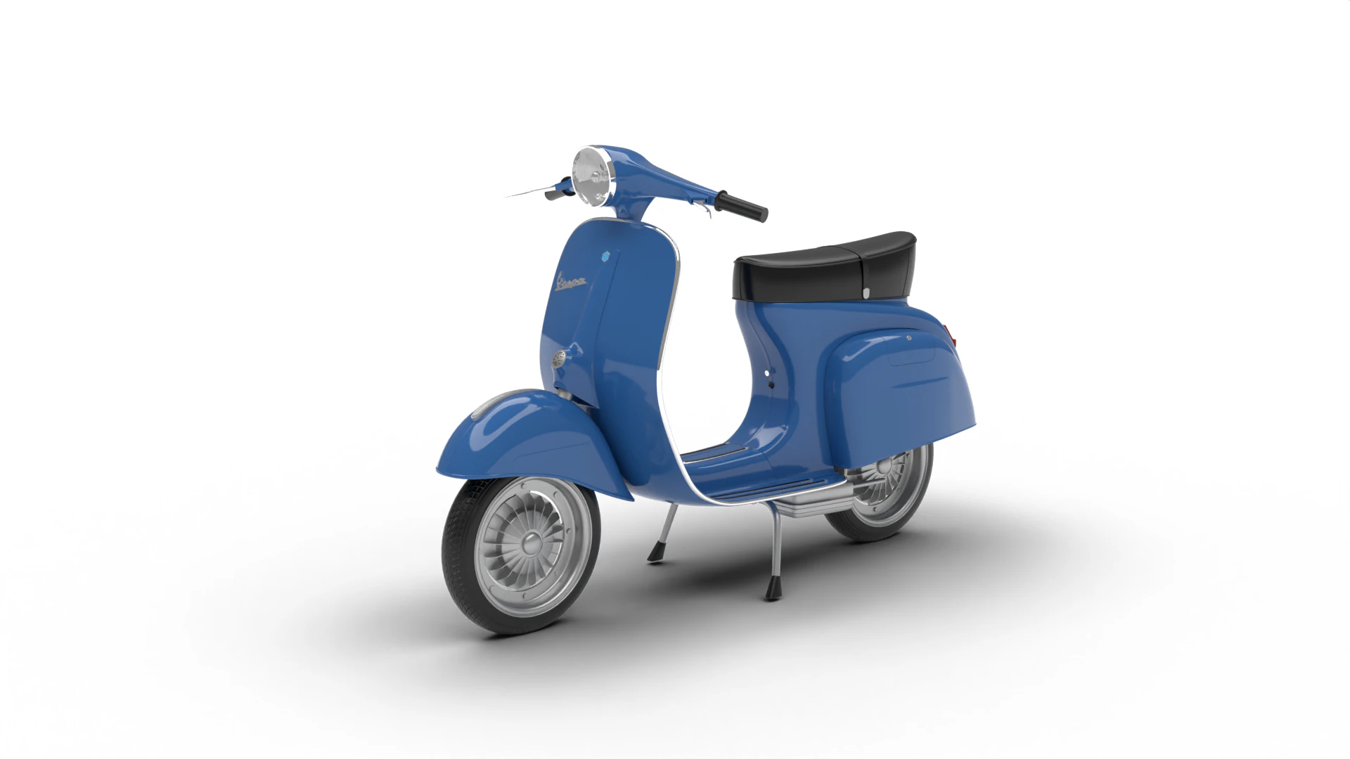 Vespa 125ET3 1967 Modello 3D .c4d .max .obj .3ds .fbx .stl .blend