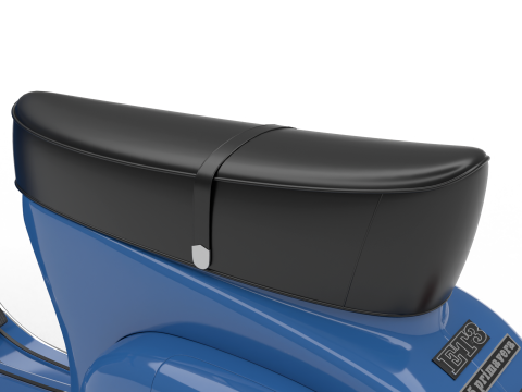 Vespa 125 ET3 1967 3D Model