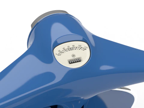 Vespa 125ET3 1967 Modello 3D