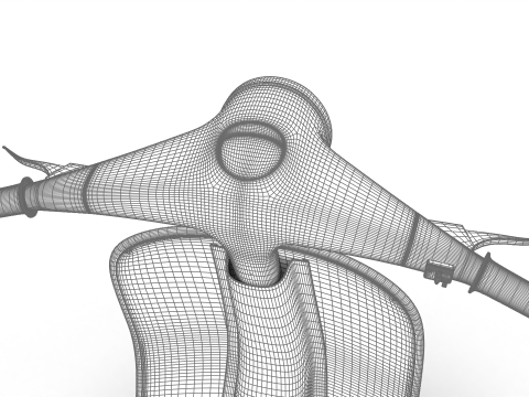 Vespa 125 ET3 1967 3D Model