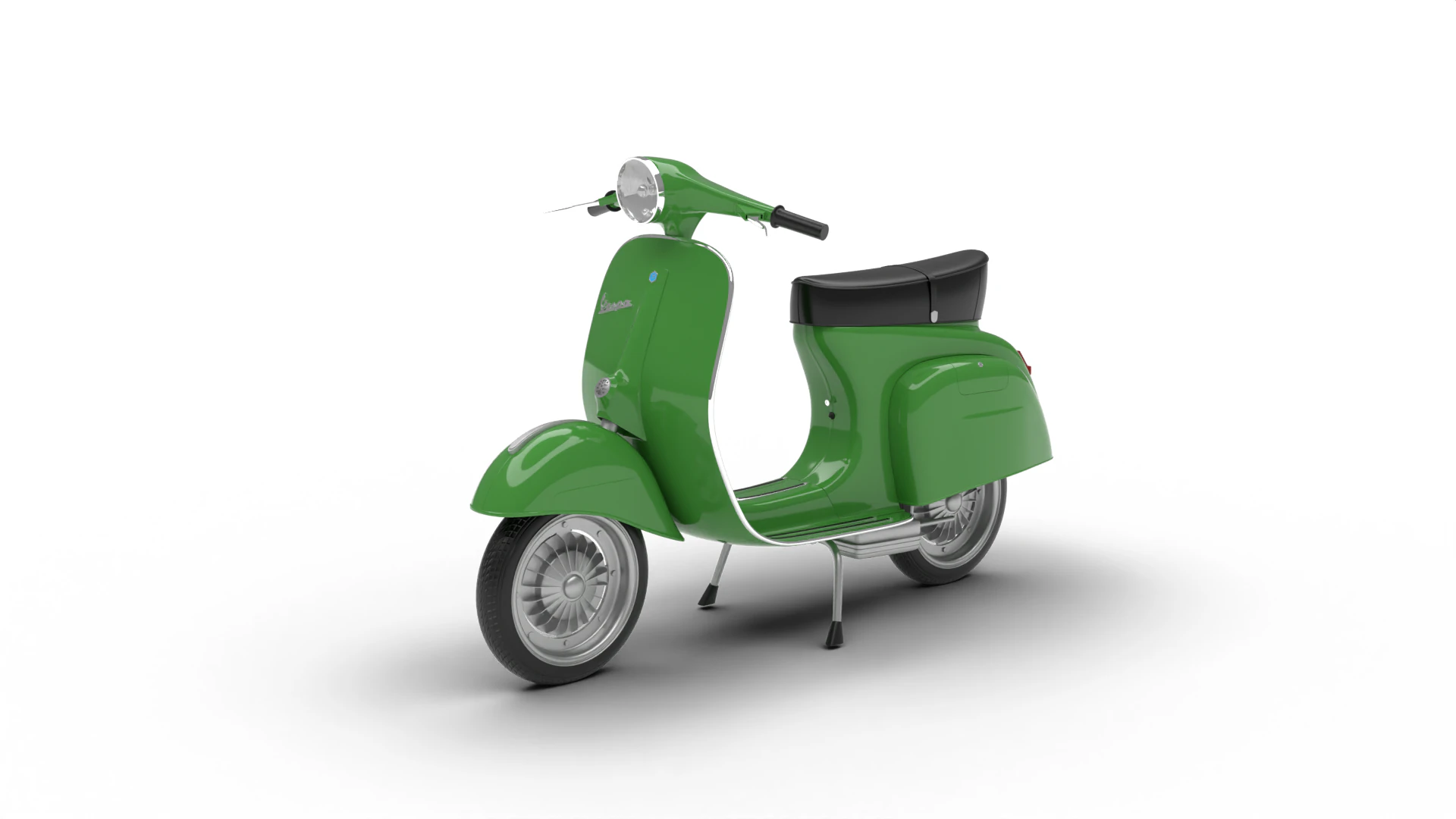 Vespa 125 ET3 1967 3D Model .c4d .max .obj .3ds .fbx .stl .blend 