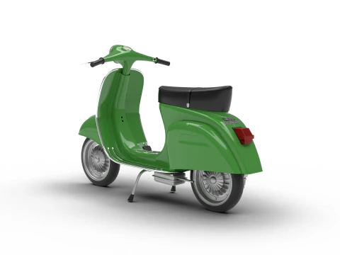 Vespa 125 ET3 1967 3D Model