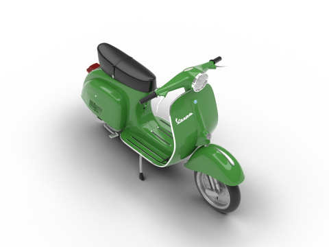 Vespa 125 ET3 1967 Model 3D