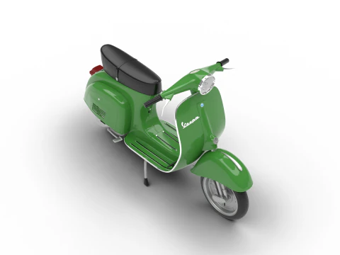 Vespa 125 ET3 1967 3D Model