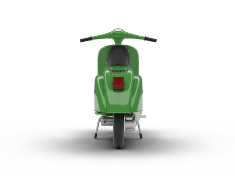 Vespa 125 ET3 1967 Model 3D