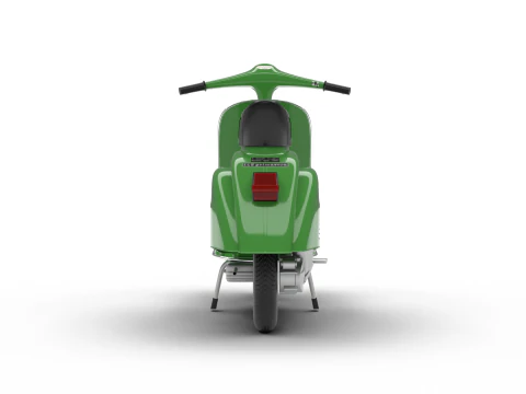 Vespa 125 ET3 1967 3D Model