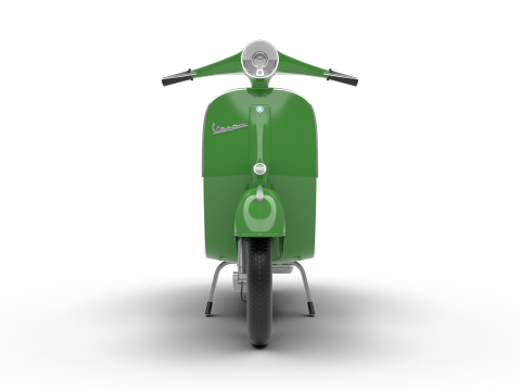 Vespa 125 ET3 1967 Model 3D