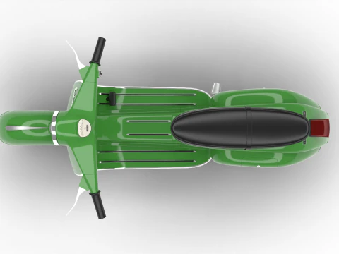 Vespa 125 ET3 1967 3D Model