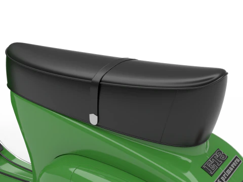 Vespa 125 ET3 1967 3D Model