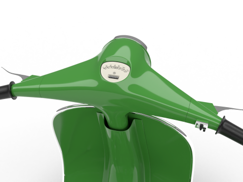 Vespa 125 ET3 1967 Model 3D