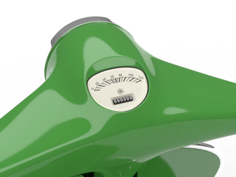Vespa 125 ET3 1967 3D Model