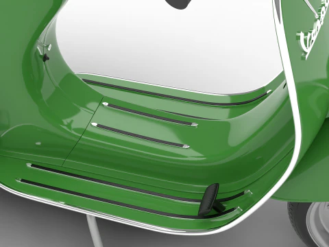 Vespa 125 ET3 1967 3D Model