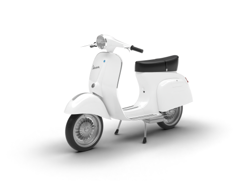 Vespa 125 ET3 1967 3D Модель