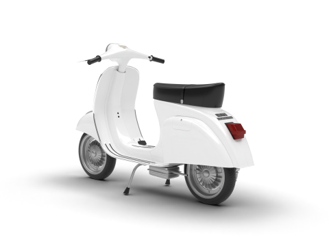Vespa 125 ET3 1967 Model 3D