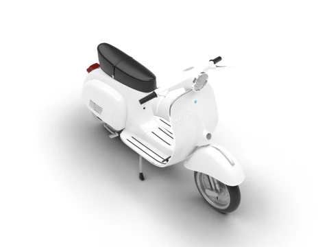 Vespa 125 ET3 1967 3D Model