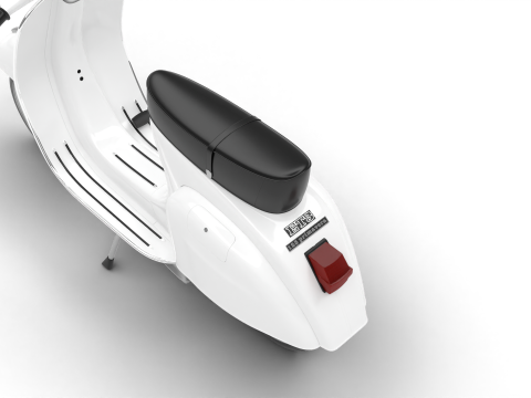 Vespa 125 ET3 1967 Model 3D