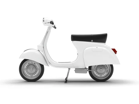 Vespa 125 ET3 1967 3D Model