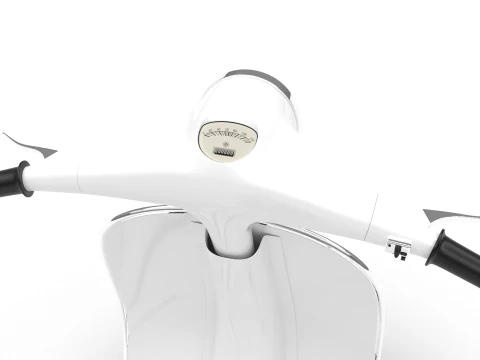Vespa 125 ET3 1967 3D Model