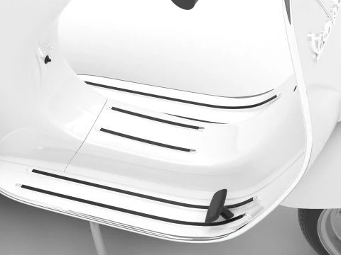 Vespa 125 ET3 1967 3D Model