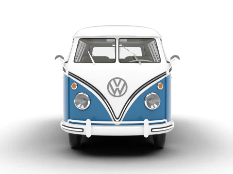 Volkswagen T1 Combi 1950 3D Model