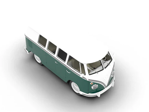 Volkswagen T1 Combi 1950 3D Model