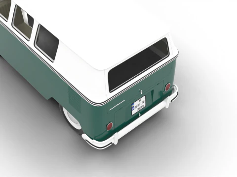 Volkswagen T1 Combi 1950 3D Model