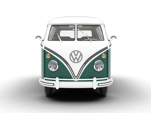 Volkswagen T1 Combi 1950 Modelo 3D