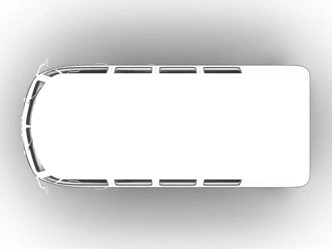 Volkswagen T1 Combi 1950 3D Model