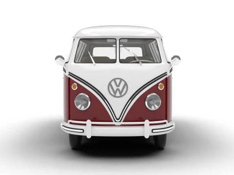 Volkswagen T1 Combi 1950 3D Model