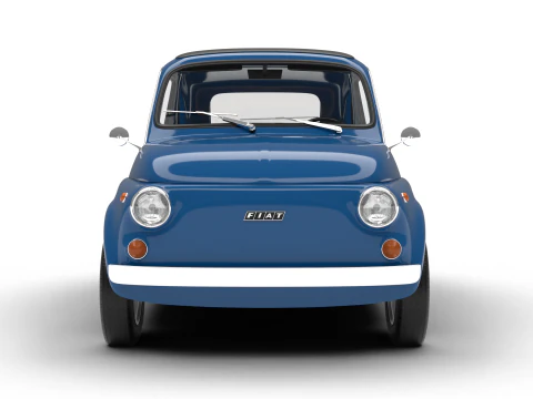 Фиат 500Л 1969г. 3D Модель