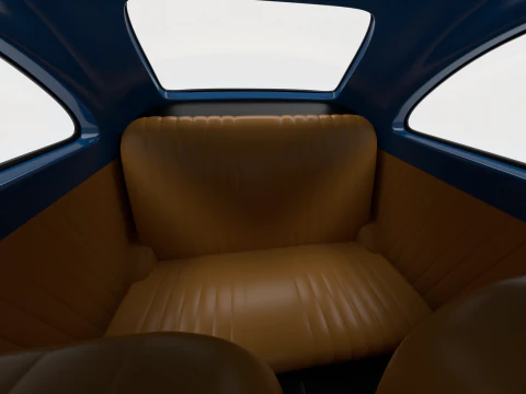 Фиат 500Л 1969г. 3D Модель