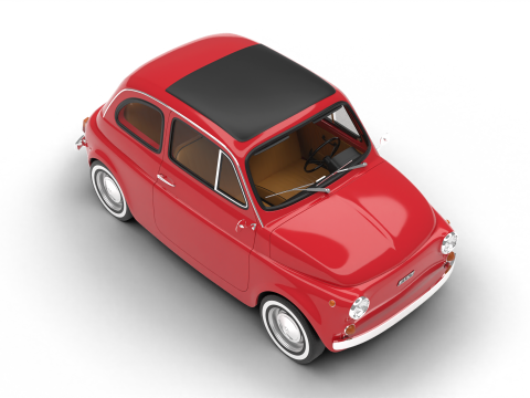 Fiat 500L 1969 Model 3D