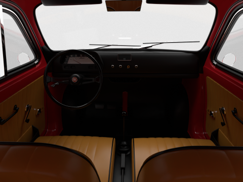Fiat 500L 1969 Model 3D