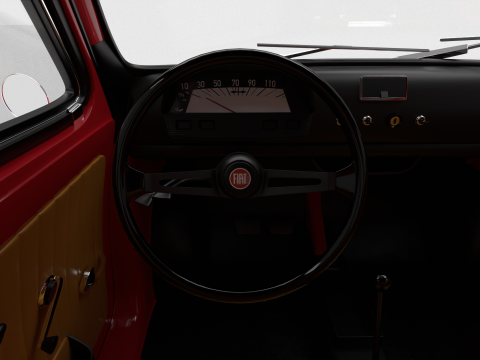 Fiat 500L 1969 Model 3D