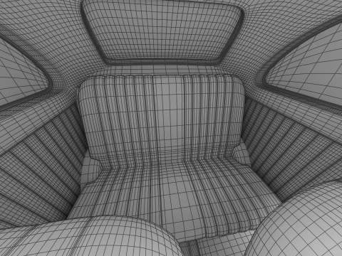 Fiat 500L 1969 HQ 3D Model