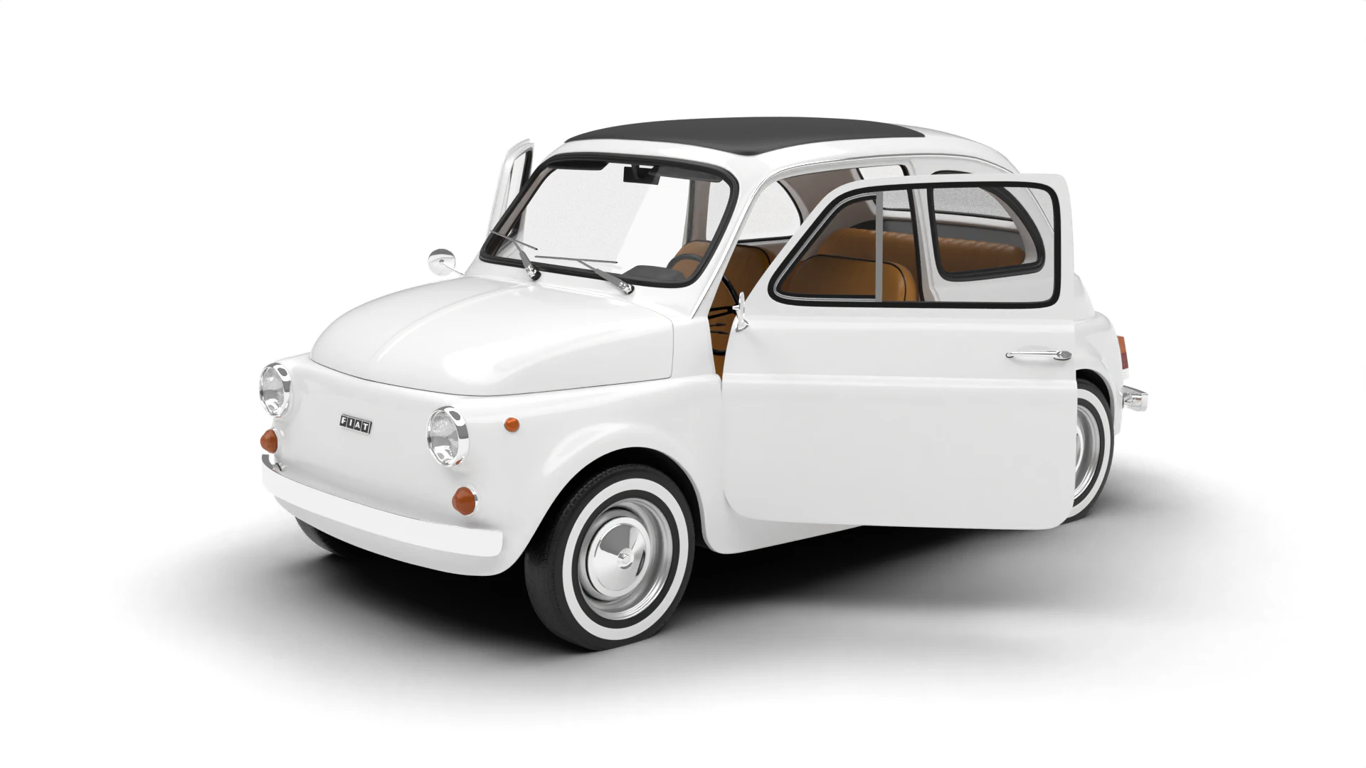 Fiat 500L 1969 Genel Merkez 3D Model .c4d .max .obj .3ds .fbx .stl .blend 