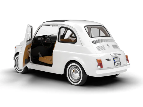 Fiat 500L 1969 Genel Merkez 3D Model
