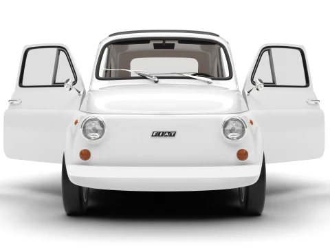 Fiat 500L 1969 Genel Merkez 3D Model