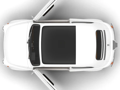 Fiat 500L 1969 Genel Merkez 3D Model