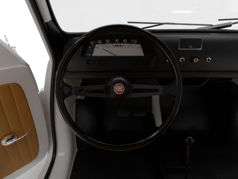 Fiat 500L 1969 Genel Merkez 3D Model