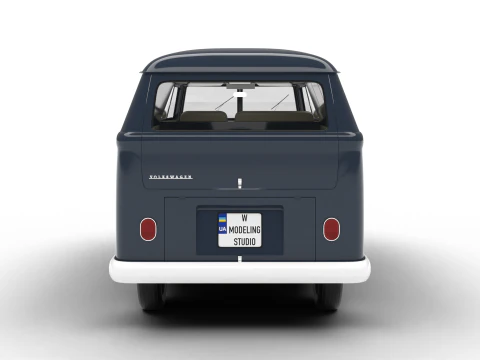 Volkswagen T1 Panel Van 1950 3D Model