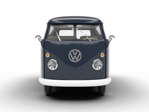 Volkswagen T1 Panel Van 1950 3D Model