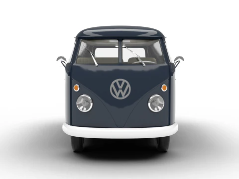 Volkswagen T1 Panel Van 1950 3D Model