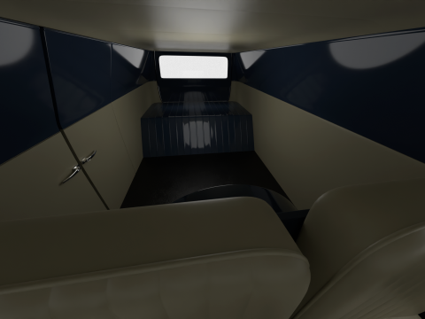 Volkswagen T1 Panel Van 1950 3D Model