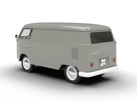 Volkswagen T1 Panel Van 1950 3D Model