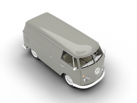 Volkswagen T1 Panel Van 1950 3D Model