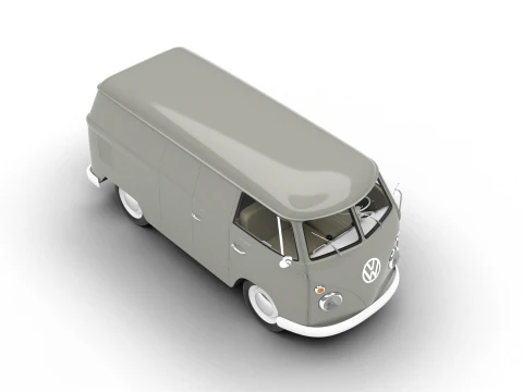Volkswagen T1 Panel Van 1950 3D Model