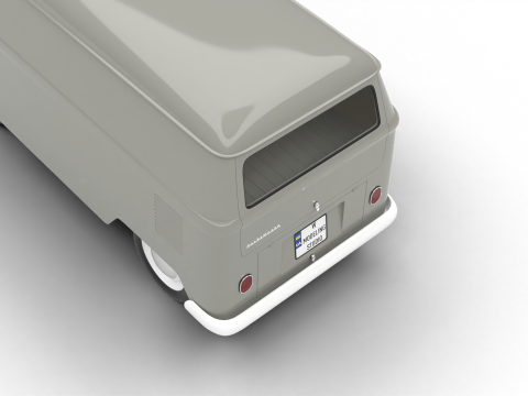 Volkswagen T1 Panel Van 1950 3D Model